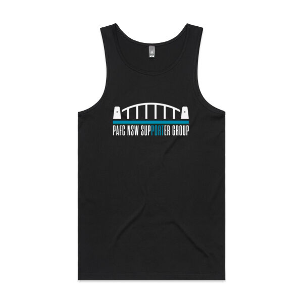 PAFC NSW Supporter Group Men's Singlet (Black) Thumbnail