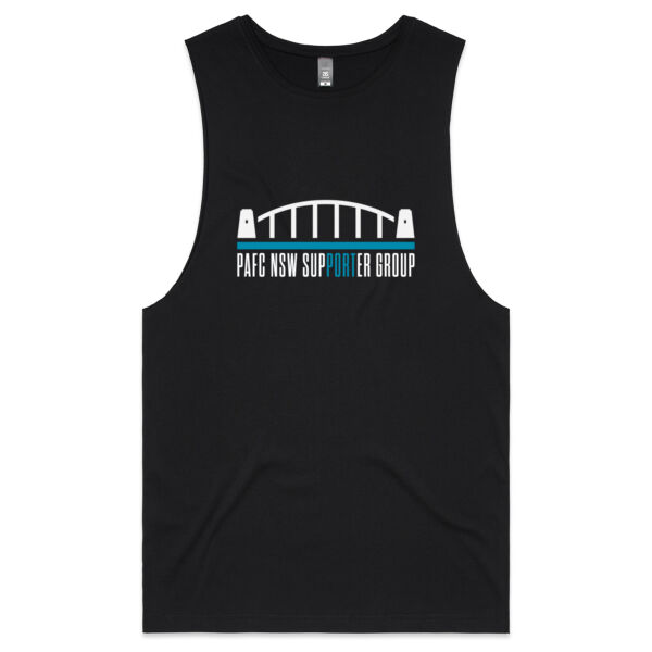PAFC NSW Supporter Group Muscle Tee (Black) Thumbnail