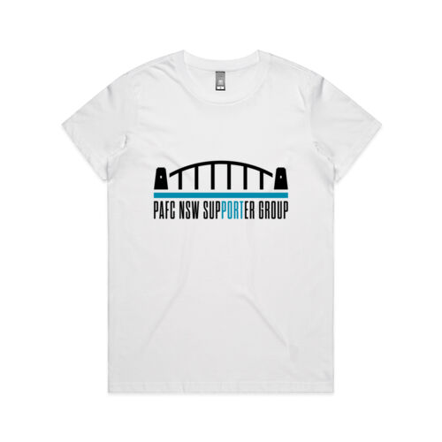 PAFC NSW Supporter Group Women's Shirt (White) Thumbnail