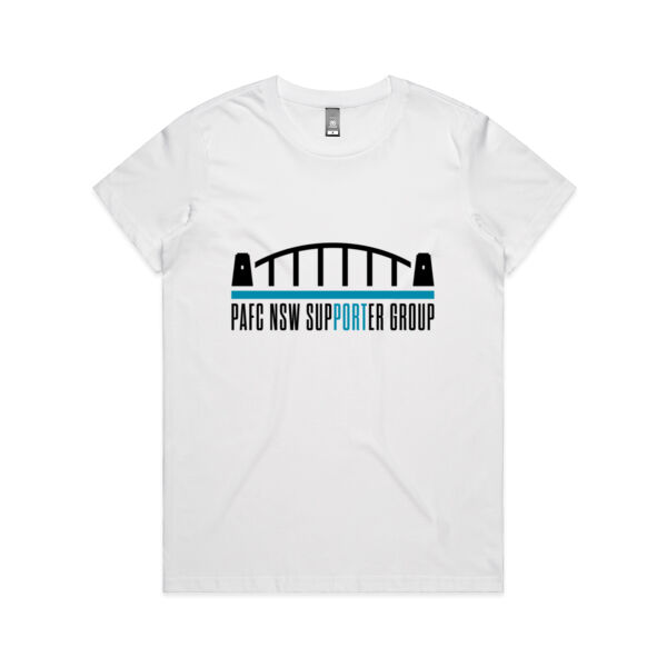 PAFC NSW Supporter Group Women's Shirt (White) Thumbnail