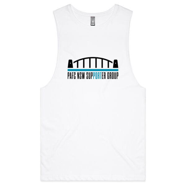 PAFC NSW Supporter Group Muscle Tee (White) Thumbnail