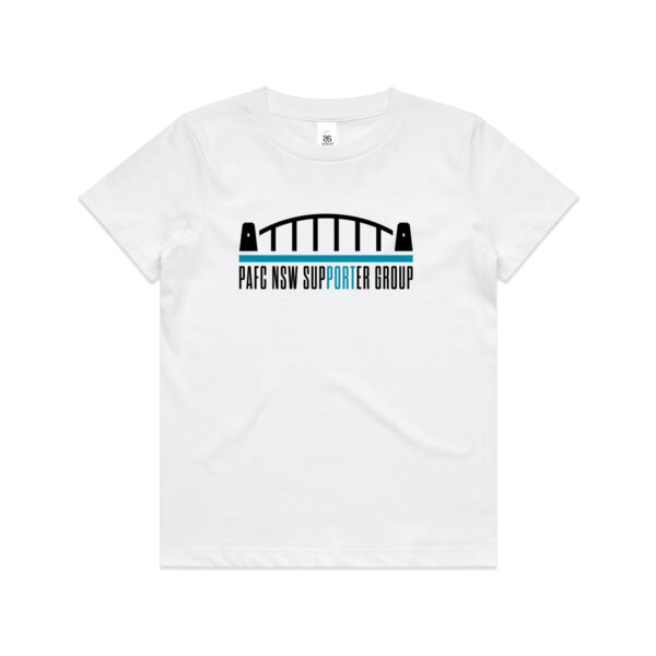 PAFC NSW Supporter Group Kid's Shirt (White) Thumbnail