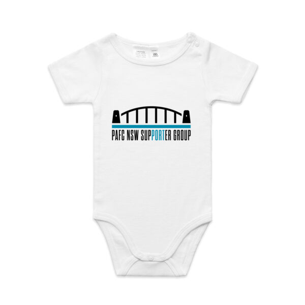 PAFC NSW Supporter Group Baby Onesie Thumbnail
