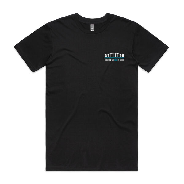 PAFC NSW Supporter Group Men's Shirt (Black, Small Logo) Thumbnail