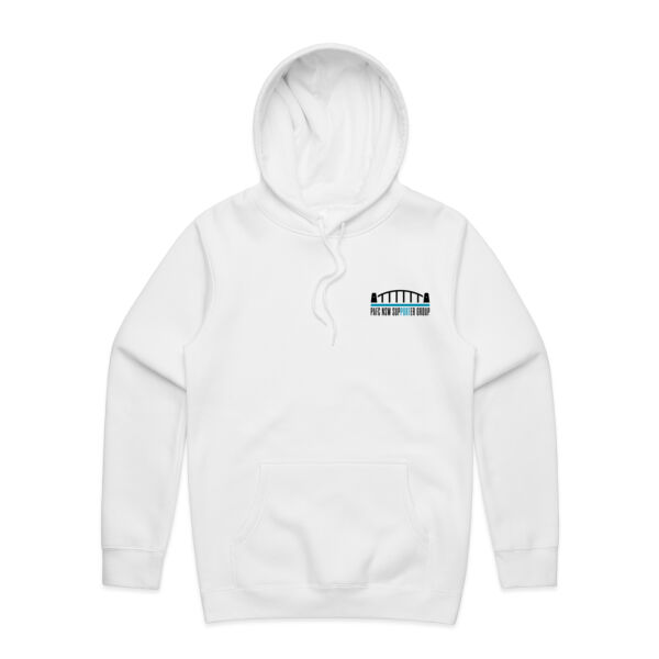PAFC NSW Supporter Group Hoodie (While, Small Logo) Thumbnail
